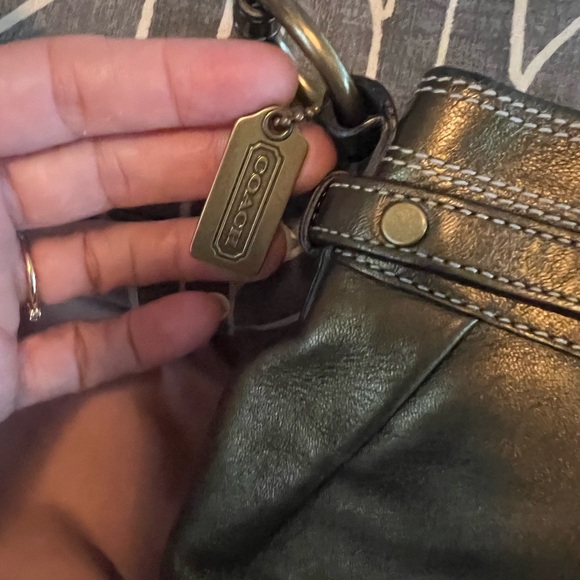 COACH METALLIC PATCHWORK PURSE Great Condition - Picture 9 of 16